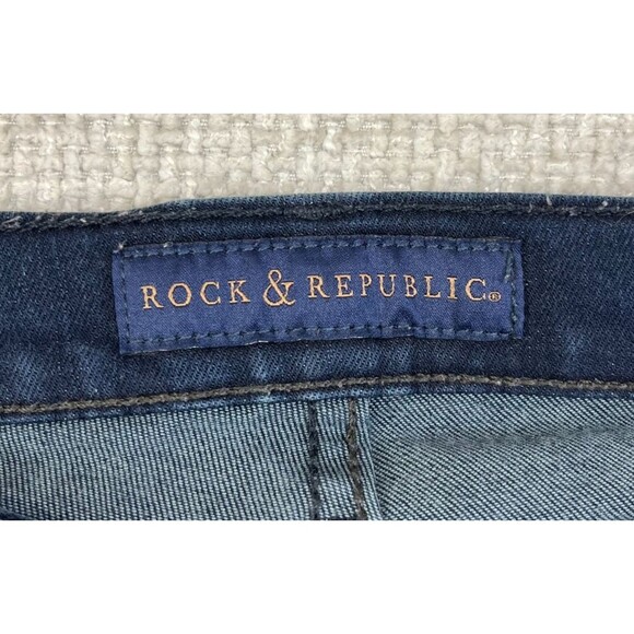 Rock N Republic Jeans Kasandra Bootcut Women's Size 2 S Dark Wash Blue Denim - Picture 5 of 11